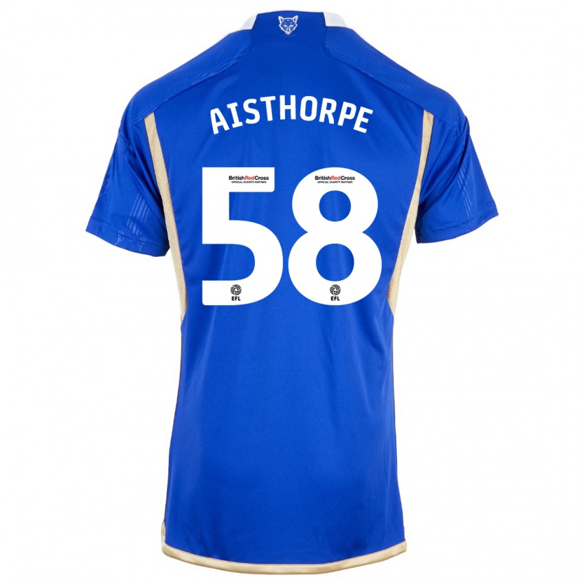 Dames Bailey Aisthorpe #58 Koningsblauw Thuisshirt Thuistenue 2023/24 T-Shirt