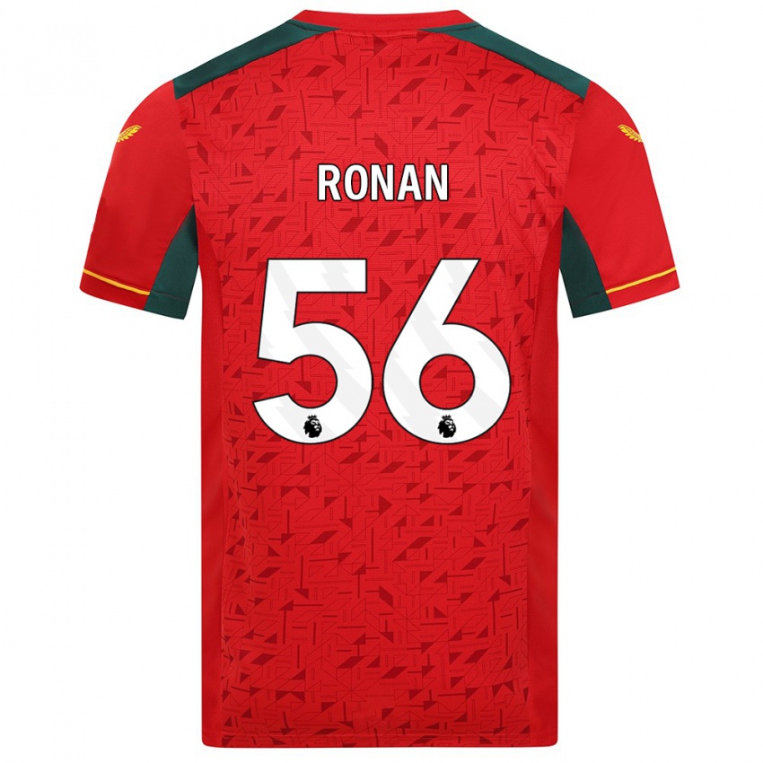 Dames Connor Ronan #56 Rood Uitshirt Uittenue 2023/24 T-Shirt