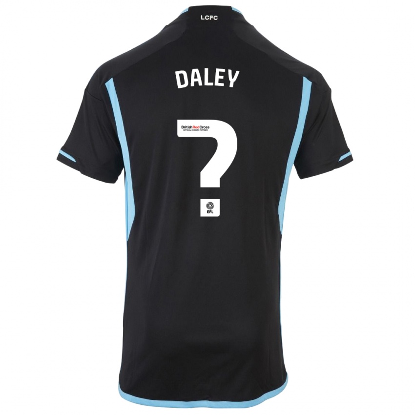 Dames Karl Daley #0 Zwart Uitshirt Uittenue 2023/24 T-Shirt