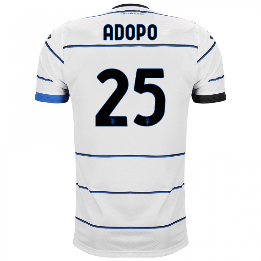 Dames Michel Adopo #25 Wit Uitshirt Uittenue 2023/24 T-Shirt