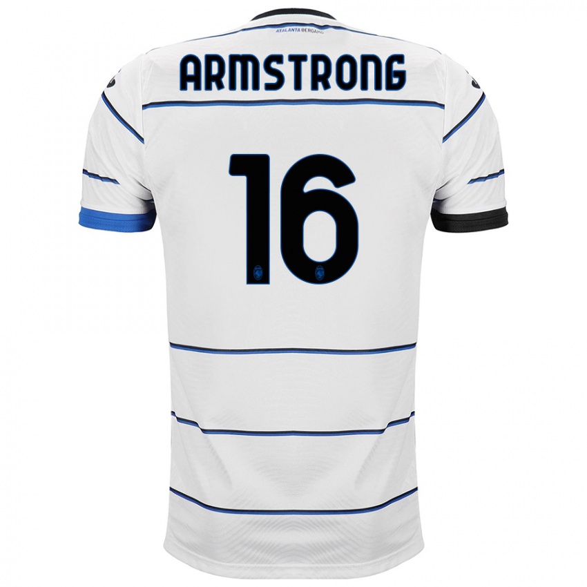 Dames Daniel Armstrong #16 Wit Uitshirt Uittenue 2023/24 T-Shirt