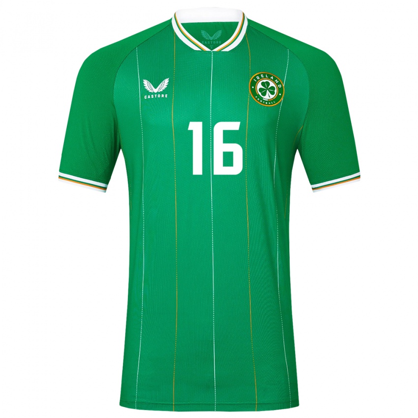 Kinderen Ierland Oisin Cooney #16 Groente Thuisshirt Thuistenue 24-26 T-Shirt