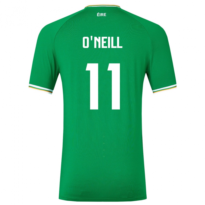 Kinderen Ierland Ollie O'neill #11 Groente Thuisshirt Thuistenue 24-26 T-Shirt