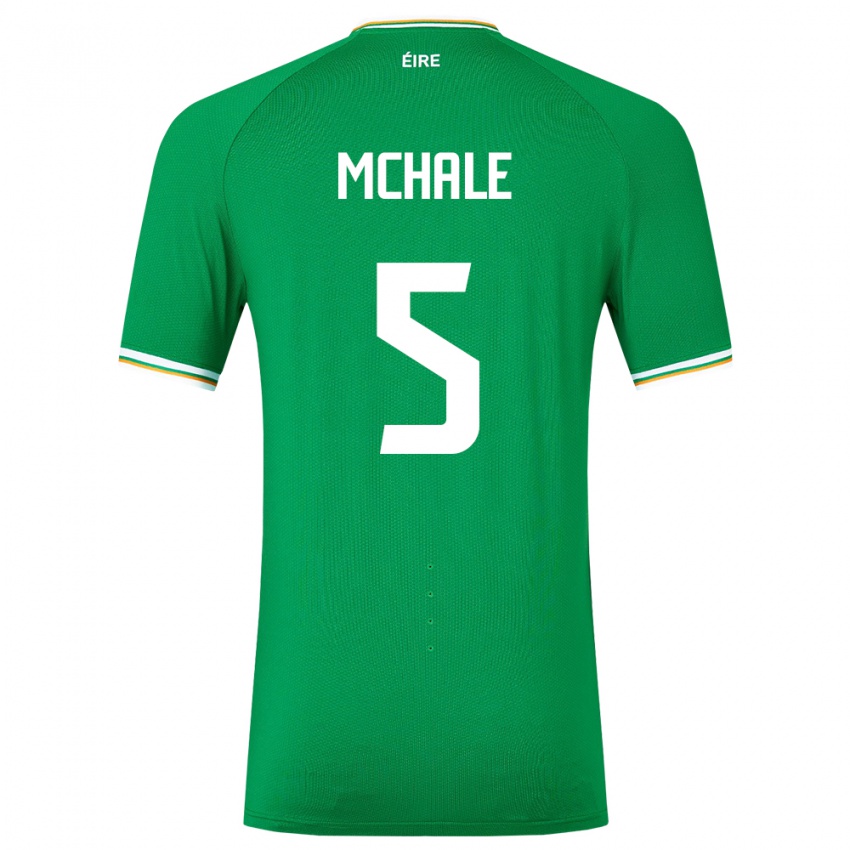 Kinderen Ierland Sean Mchale #5 Groente Thuisshirt Thuistenue 24-26 T-Shirt