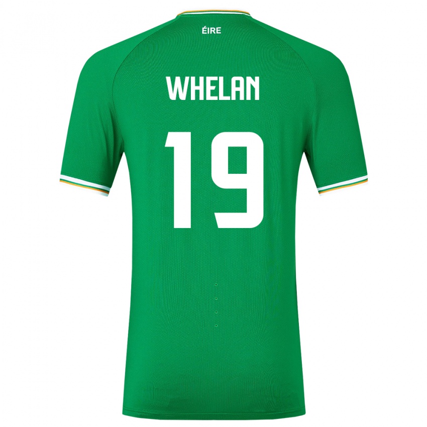 Kinderen Ierland Emily Whelan #19 Groente Thuisshirt Thuistenue 24-26 T-Shirt