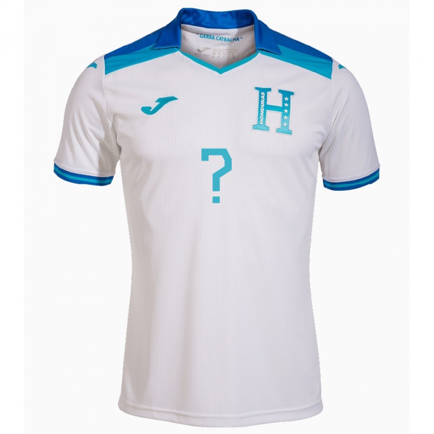 Kinderen Honduras Melida Morales #0 Wit Thuisshirt Thuistenue 24-26 T-Shirt