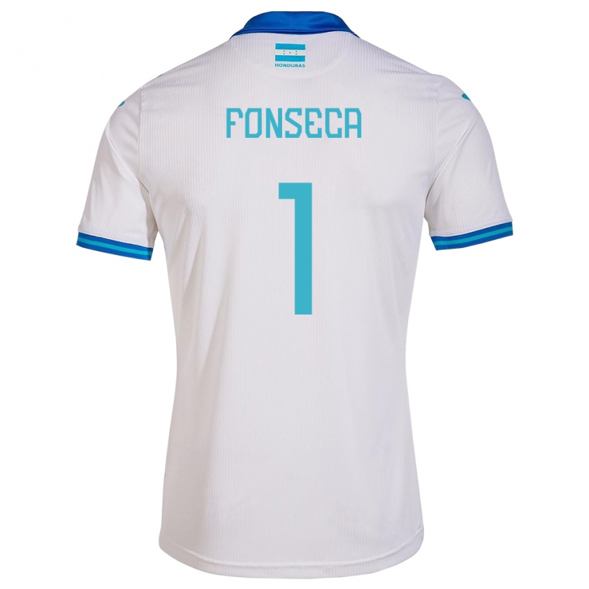 Kinderen Honduras Harold Fonseca #1 Wit Thuisshirt Thuistenue 24-26 T-Shirt