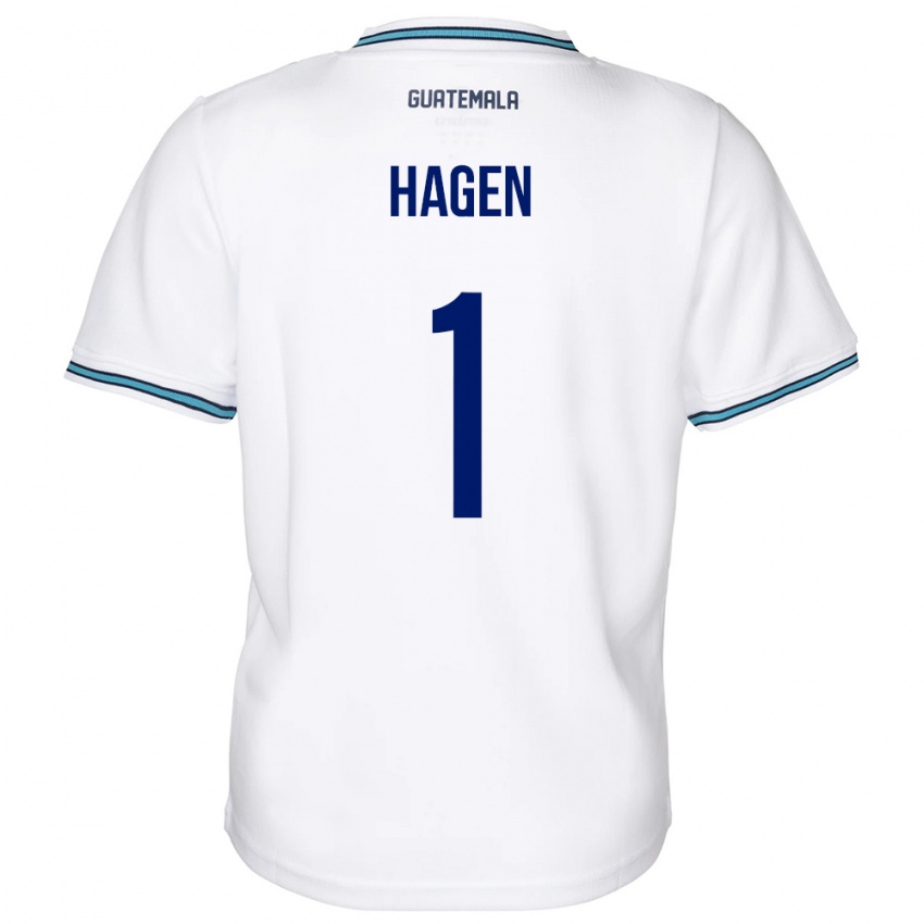 Kinderen Guatemala Nicholas Hagen #1 Wit Thuisshirt Thuistenue 24-26 T-Shirt