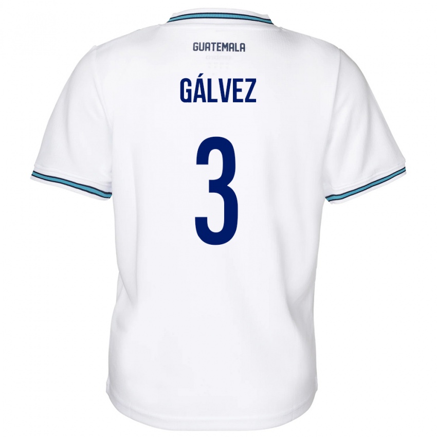 Kinderen Guatemala Fredy Gálvez #3 Wit Thuisshirt Thuistenue 24-26 T-Shirt