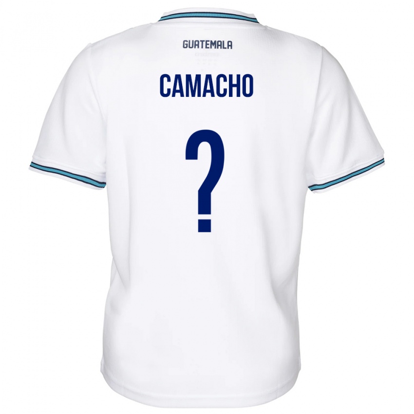 Kinderen Guatemala Samuel Camacho #0 Wit Thuisshirt Thuistenue 24-26 T-Shirt