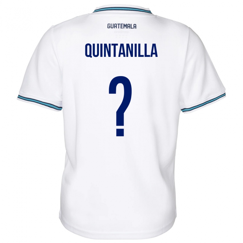 Kinderen Guatemala Anayelli Quintanilla #0 Wit Thuisshirt Thuistenue 24-26 T-Shirt