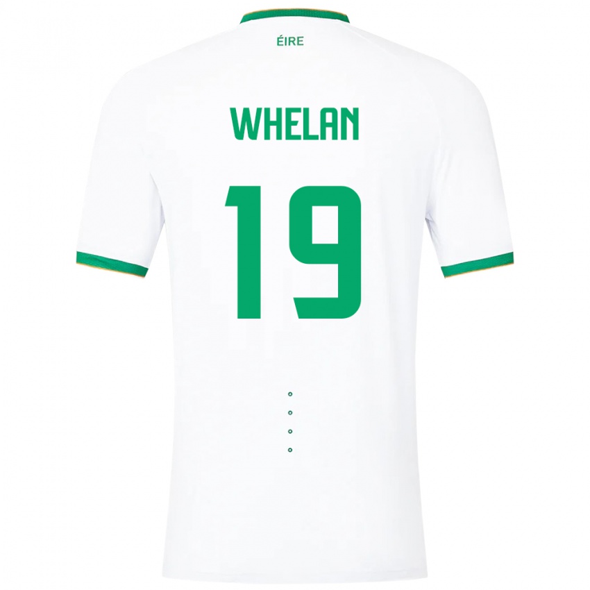 Kinderen Ierland Emily Whelan #19 Wit Uitshirt Uittenue 24-26 T-Shirt