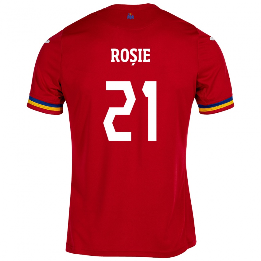 Kinderen Roemenië Genoveva Roșie #21 Rood Uitshirt Uittenue 24-26 T-Shirt