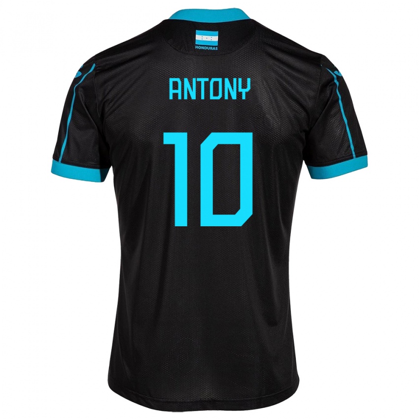 Kinderen Honduras Antony García #10 Zwart Uitshirt Uittenue 24-26 T-Shirt