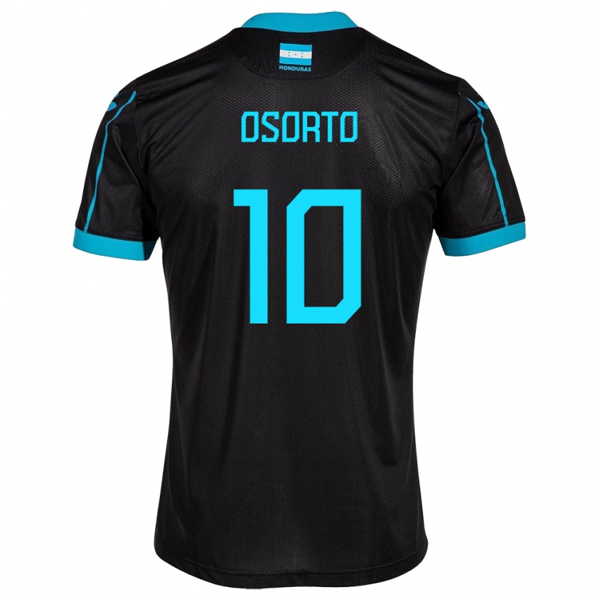 Kinderen Honduras Roberto Osorto #10 Zwart Uitshirt Uittenue 24-26 T-Shirt