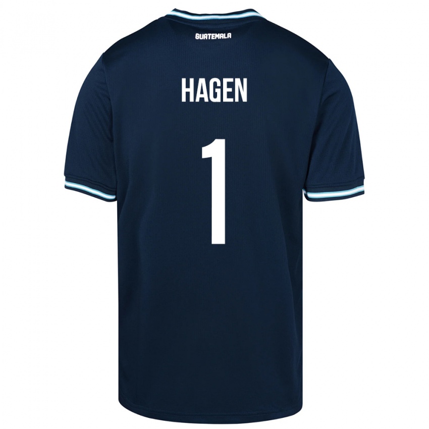 Kinderen Guatemala Nicholas Hagen #1 Blauw Uitshirt Uittenue 24-26 T-Shirt