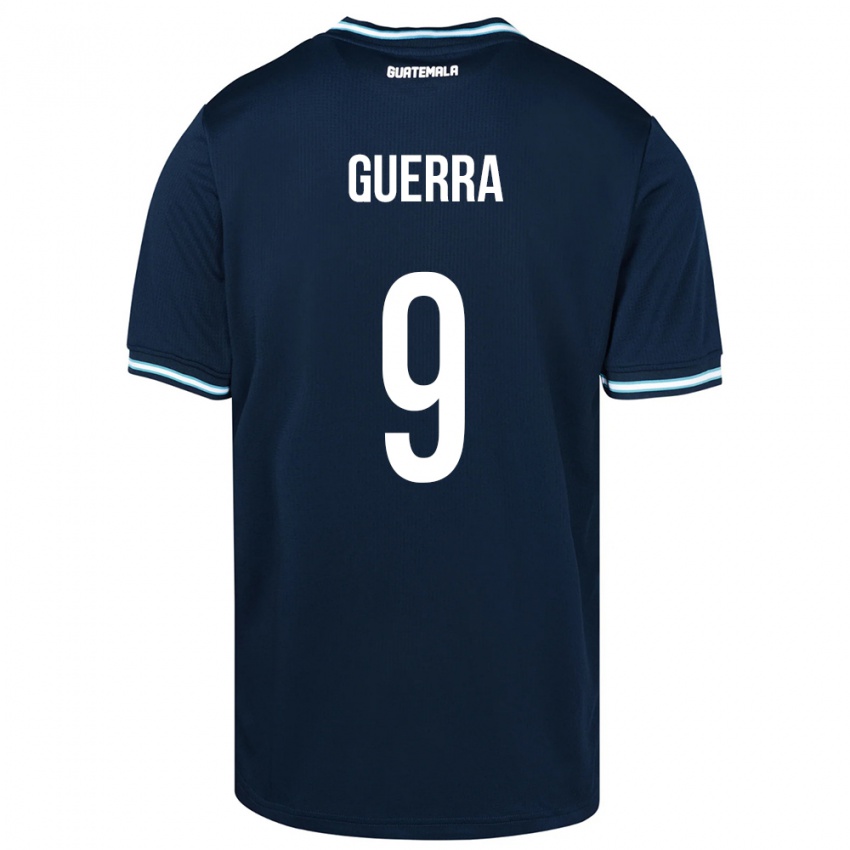 Kinderen Guatemala Oseas Guerra #9 Blauw Uitshirt Uittenue 24-26 T-Shirt