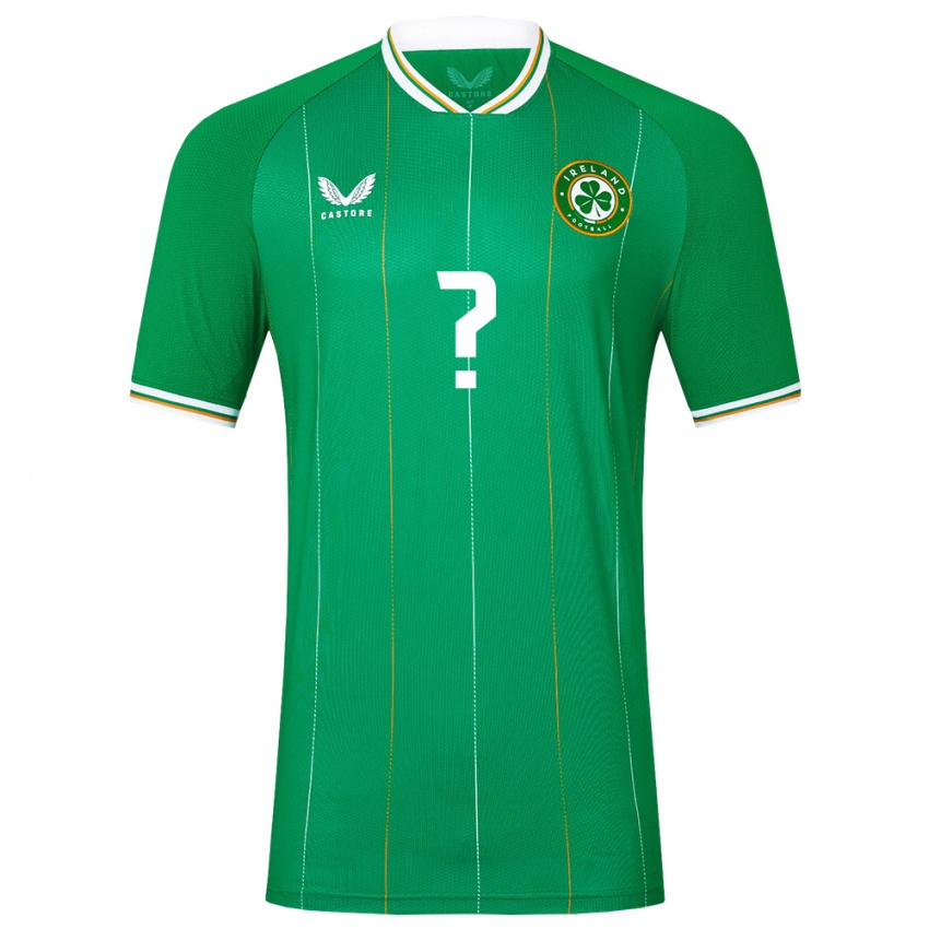 Heren Ierland Niall Mcandrew #0 Groente Thuisshirt Thuistenue 24-26 T-Shirt