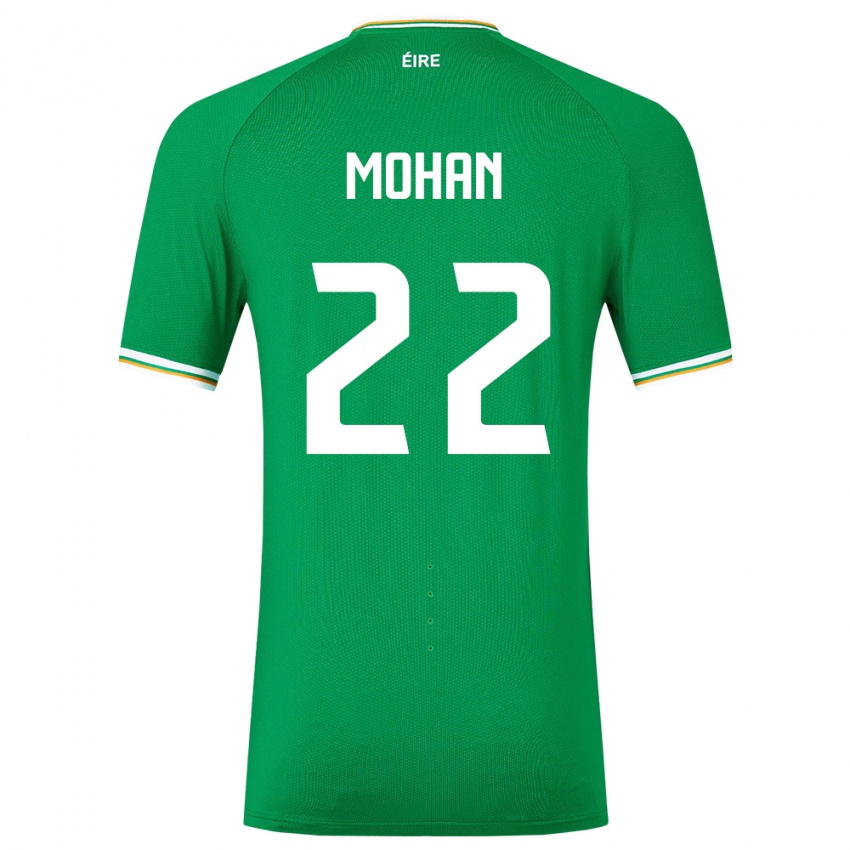 Heren Ierland Stephen Mohan #22 Groente Thuisshirt Thuistenue 24-26 T-Shirt