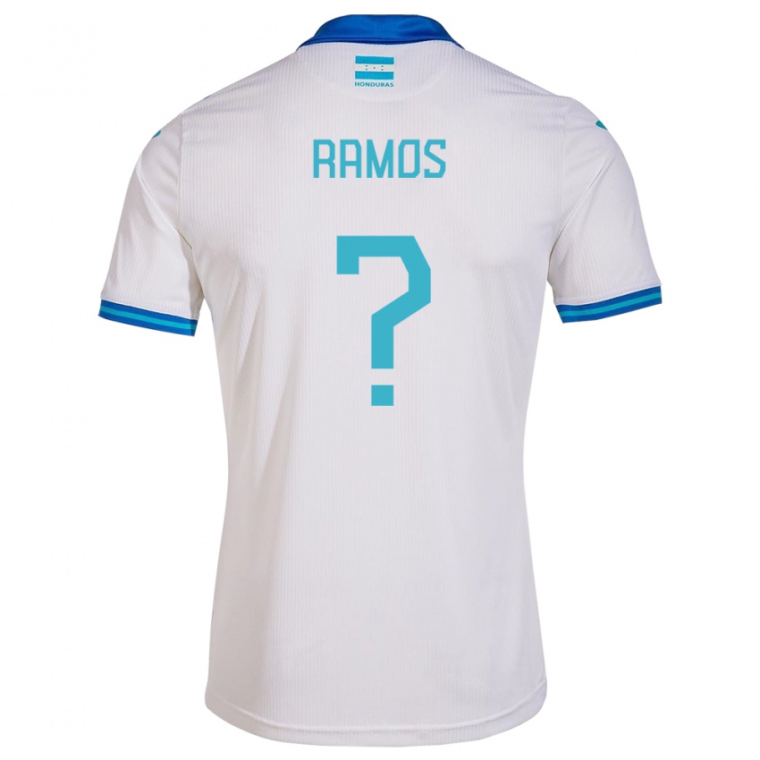 Heren Honduras Mayra Ramos #0 Wit Thuisshirt Thuistenue 24-26 T-Shirt