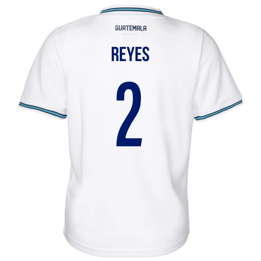 Heren Guatemala Samantha Reyes #2 Wit Thuisshirt Thuistenue 24-26 T-Shirt