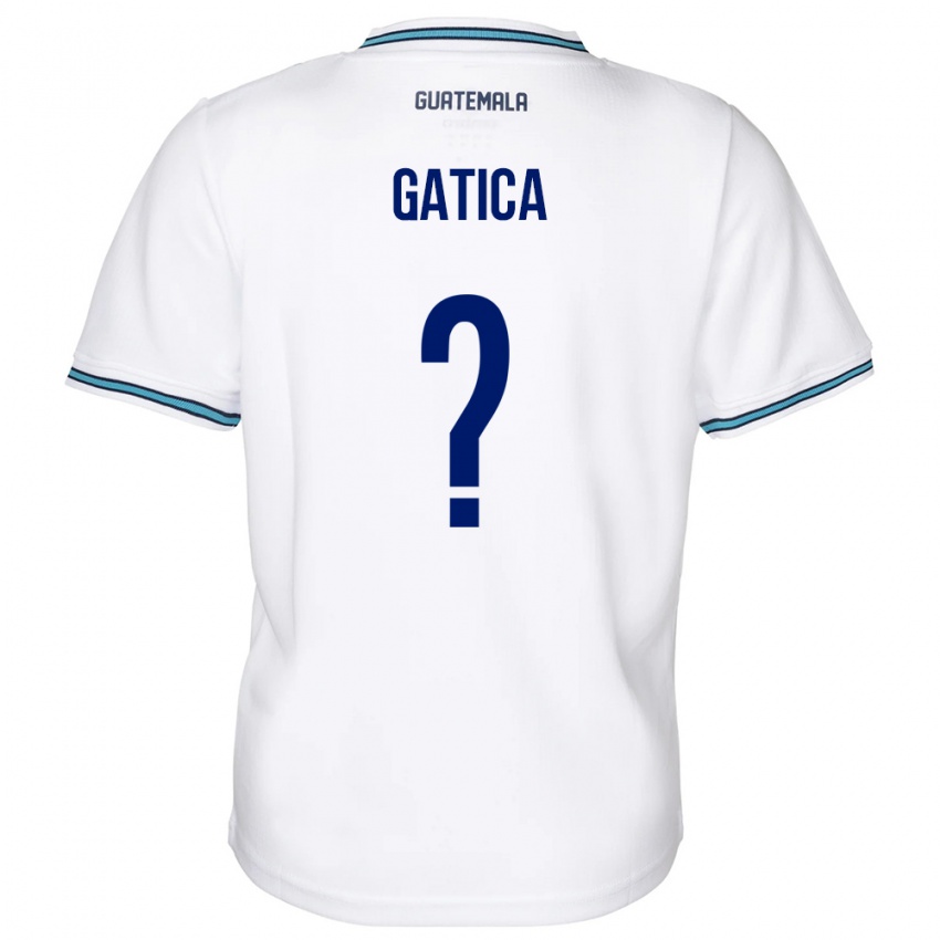 Heren Guatemala Celeste Gatica #0 Wit Thuisshirt Thuistenue 24-26 T-Shirt