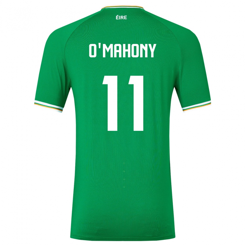 Dames Ierland Éabha O'mahony #11 Groente Thuisshirt Thuistenue 24-26 T-Shirt