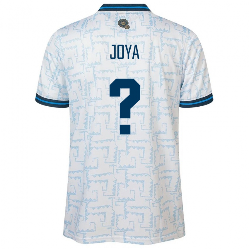 Dames El Salvador Marlon Joya #0 Wit Uitshirt Uittenue 24-26 T-Shirt