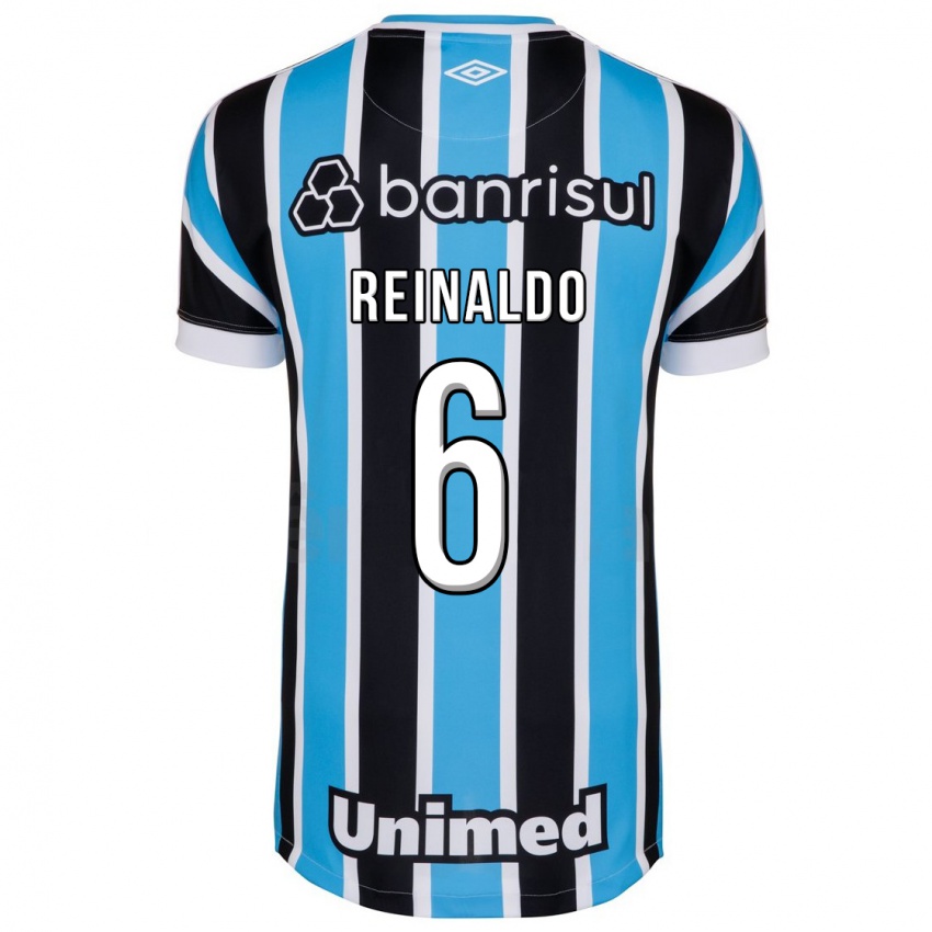 Kinderen Reinaldo #6 Blauw Thuisshirt Thuistenue 2023/24 T-Shirt