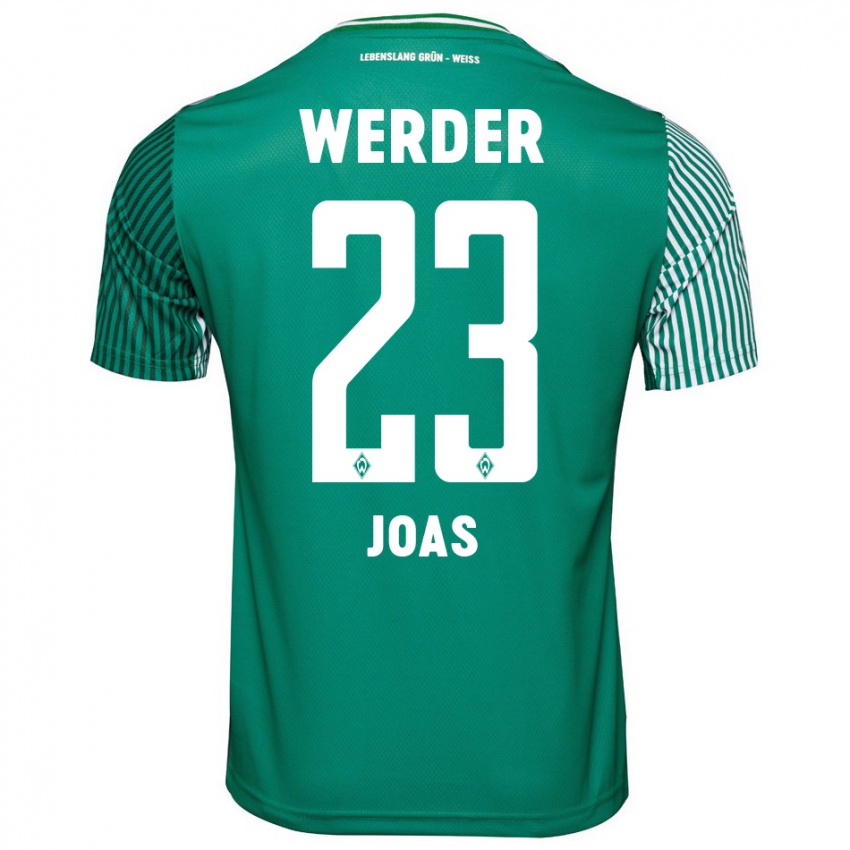 Kinderen Julius Joas #23 Groente Thuisshirt Thuistenue 2023/24 T-Shirt