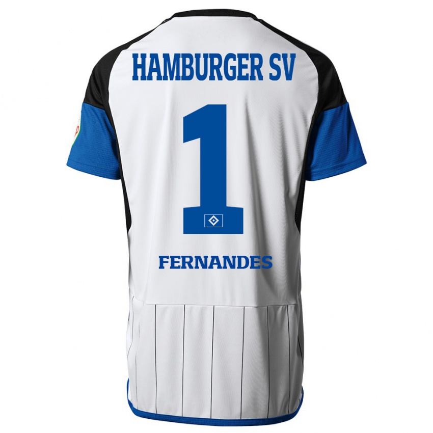 Kinderen Daniel Heuer Fernandes #1 Wit Thuisshirt Thuistenue 2023/24 T-Shirt