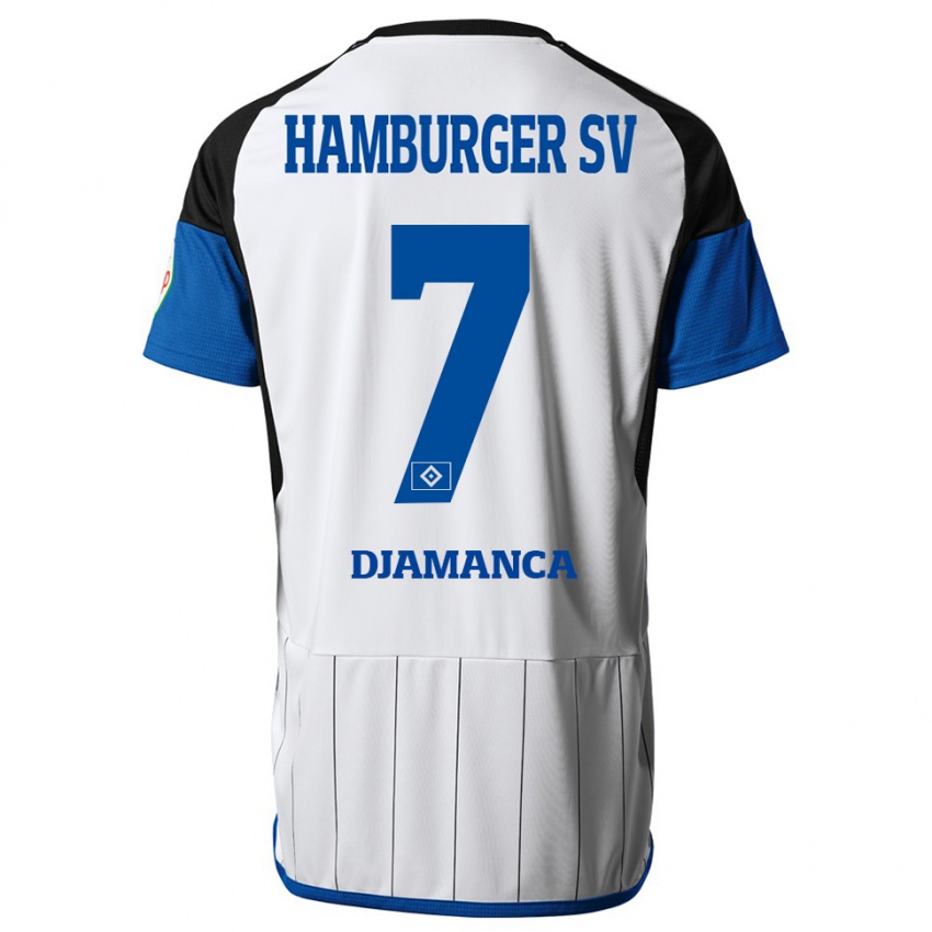 Kinderen Ismaila Djamanca #7 Wit Thuisshirt Thuistenue 2023/24 T-Shirt