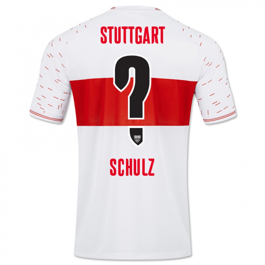 Kinderen Tim Schulz #0 Wit Thuisshirt Thuistenue 2023/24 T-Shirt