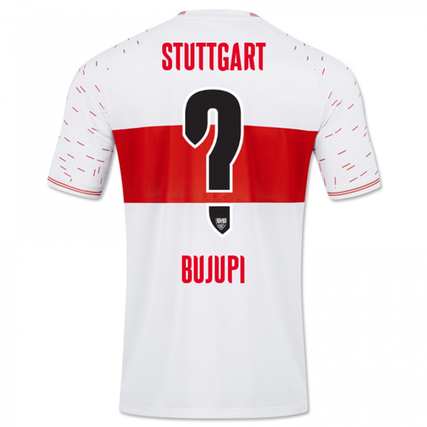 Kinderen Eliot Bujupi #0 Wit Thuisshirt Thuistenue 2023/24 T-Shirt