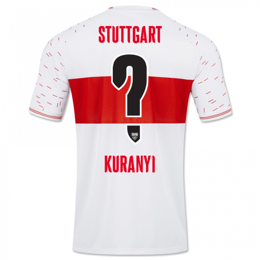 Kinderen Karlo Kuranyi #0 Wit Thuisshirt Thuistenue 2023/24 T-Shirt