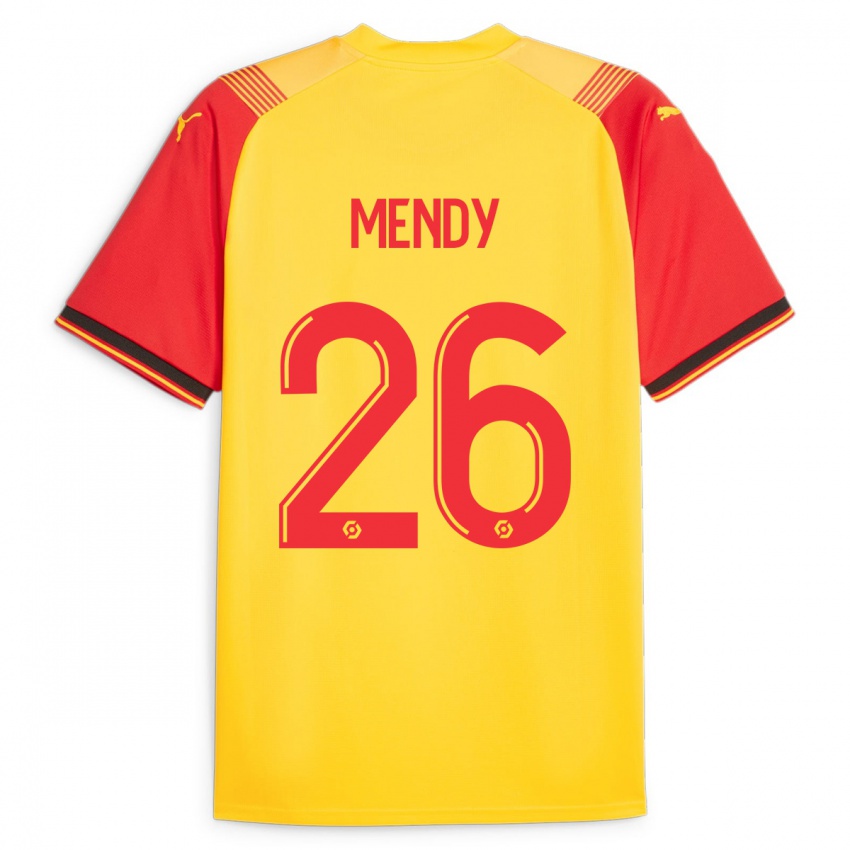 Kinderen Nampalys Mendy #26 Geel Thuisshirt Thuistenue 2023/24 T-Shirt