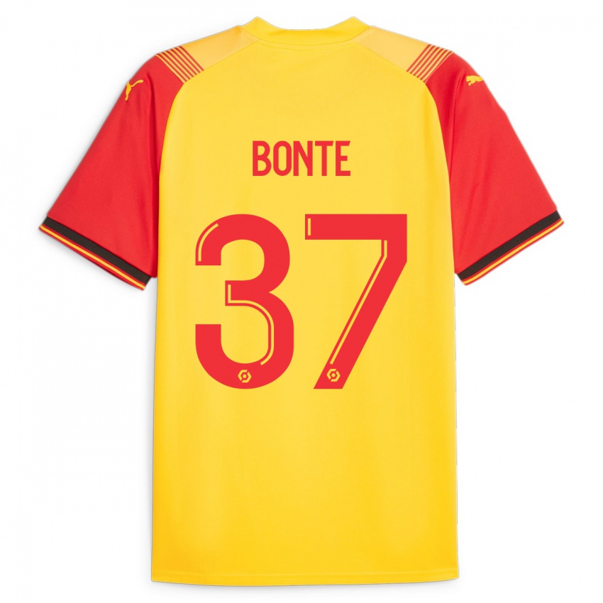 Kinderen Nolan Bonte #37 Geel Thuisshirt Thuistenue 2023/24 T-Shirt