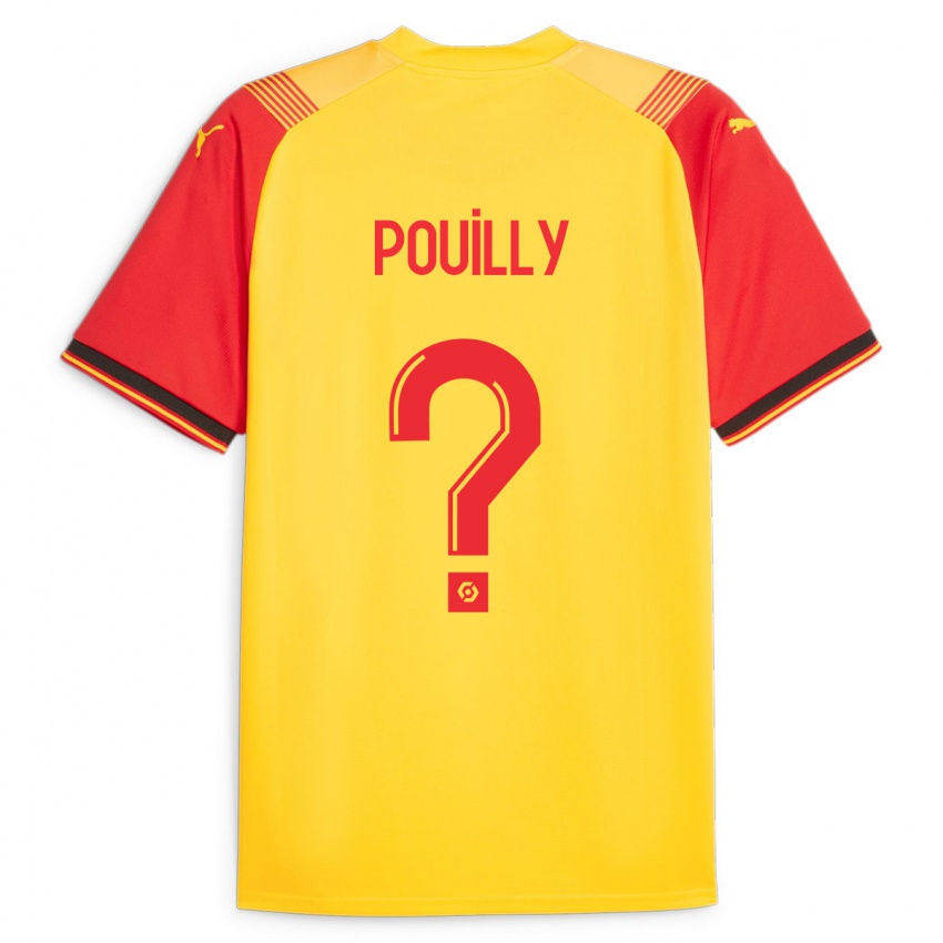 Kinderen Tom Pouilly #0 Geel Thuisshirt Thuistenue 2023/24 T-Shirt