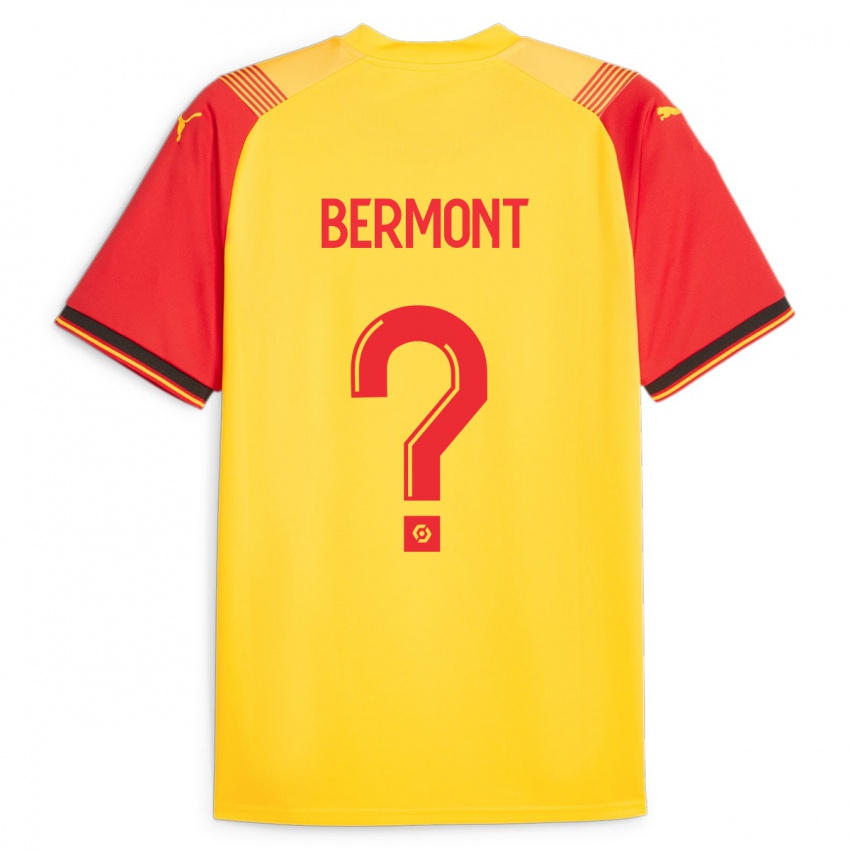 Kinderen Anthony Bermont #0 Geel Thuisshirt Thuistenue 2023/24 T-Shirt