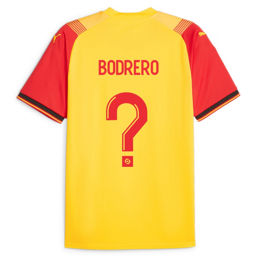 Kinderen Constant Bodrero #0 Geel Thuisshirt Thuistenue 2023/24 T-Shirt