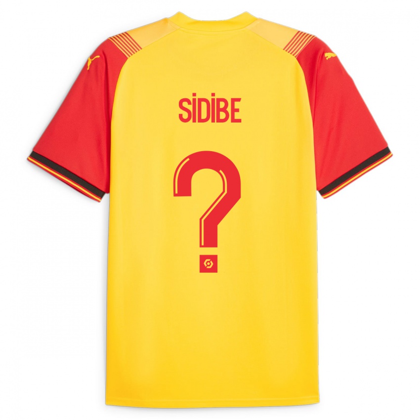 Kinderen Yannick Sidibé #0 Geel Thuisshirt Thuistenue 2023/24 T-Shirt