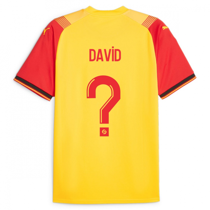 Kinderen Tess David #0 Geel Thuisshirt Thuistenue 2023/24 T-Shirt