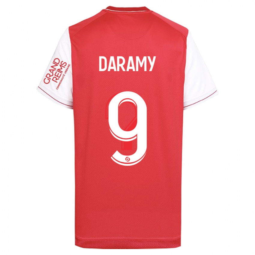 Kinderen Mohamed Daramy #9 Rood Thuisshirt Thuistenue 2023/24 T-Shirt