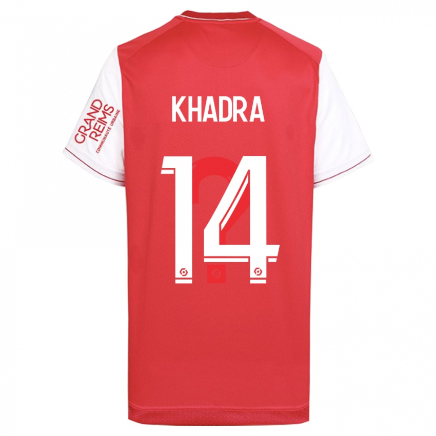 Kinderen Reda Khadra #14 Rood Thuisshirt Thuistenue 2023/24 T-Shirt