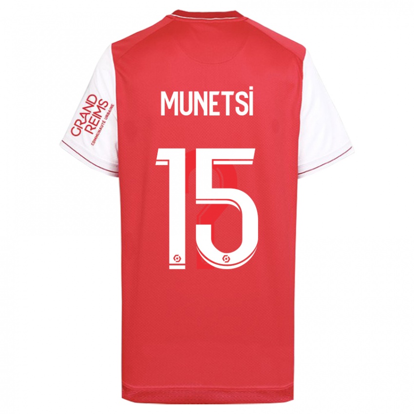 Kinderen Marshall Munetsi #15 Rood Thuisshirt Thuistenue 2023/24 T-Shirt