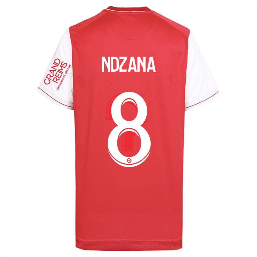 Kinderen Colette Ndzana Fegue #8 Rood Thuisshirt Thuistenue 2023/24 T-Shirt