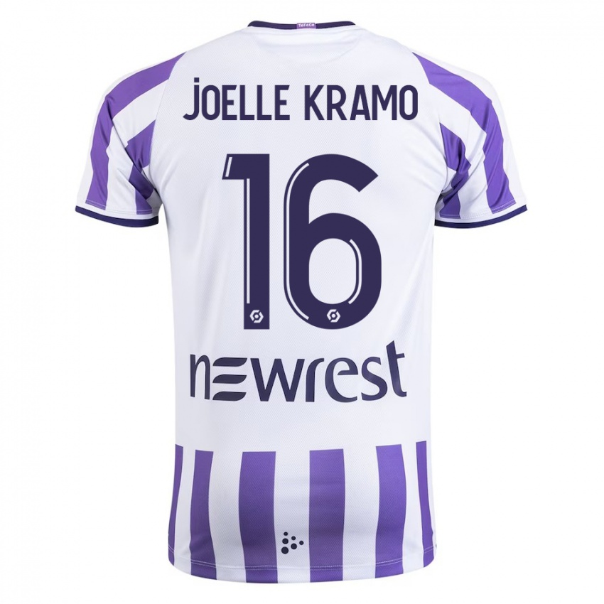 Kinderen Marie Joelle Kramo #16 Wit Thuisshirt Thuistenue 2023/24 T-Shirt