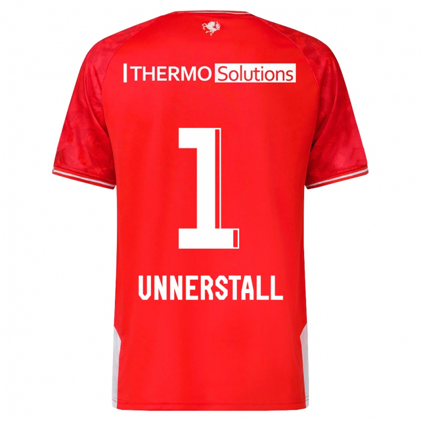 Kinderen Lars Unnerstall #1 Rood Thuisshirt Thuistenue 2023/24 T-Shirt