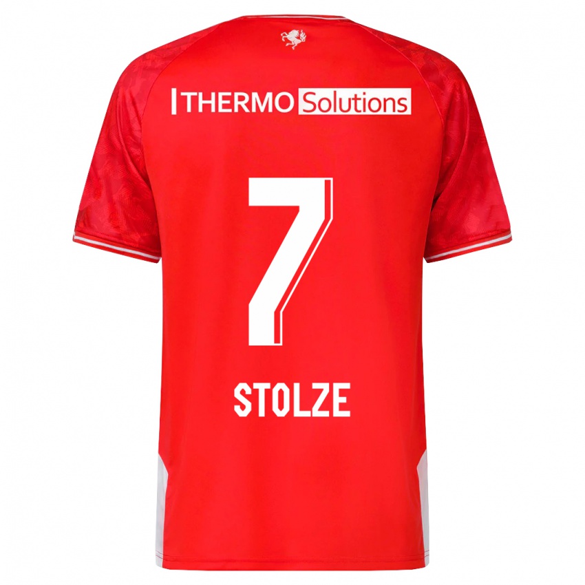 Kinderen Anna-Lena Stolze #7 Rood Thuisshirt Thuistenue 2023/24 T-Shirt