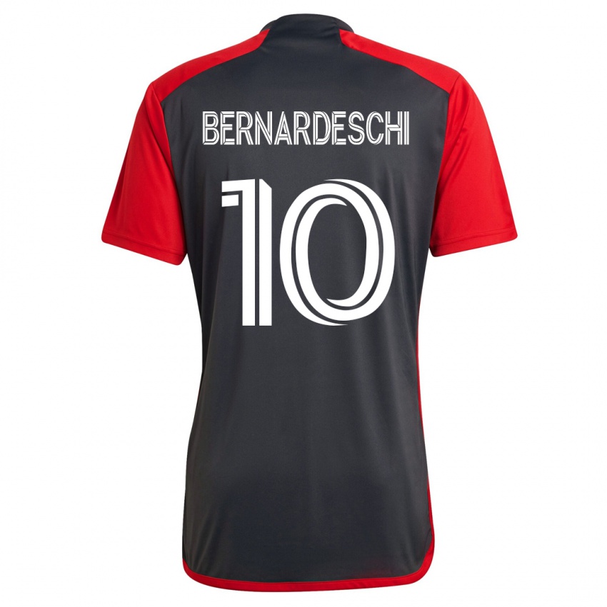 Kinderen Federico Bernardeschi #10 Grijs Thuisshirt Thuistenue 2023/24 T-Shirt